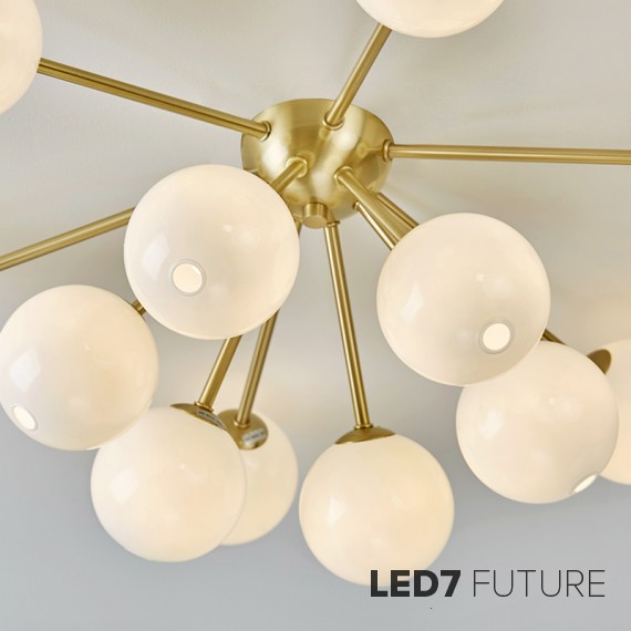 Loft Industry Modern - Bubble Soap Chandelier